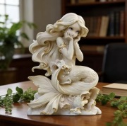 SYRENKA forma silikonowa 10.2*8.5*1.1 do odlewów Mydła Gipsu Żywic Fondantu