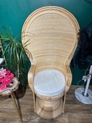 Fotel Paw rattanowy Peacock