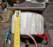 Transformator toroidalny 500W 2x35V 2x24V 2x16.5V 28.6V 10V 6.6V