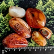 Efektowny zestaw agatów #3 - gratisy - NEGOCJUJ CENĘ