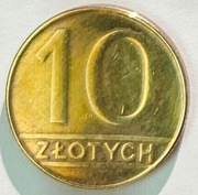 Moneta 10 zł 1990 r.
