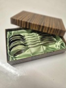 Zestaw 6 łyżeczek starych, antyk z DDR