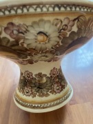 Ikebana Fajans Koło wazon