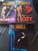 Dawid Morrell Bractwo -Amienia i Ocy i Mgły i Róży sztuki 3 zestaw