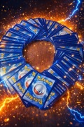 Pokemon karty kolekcjonerskie bulk 100 kart holo/revers +energie M/NM