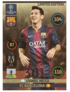 PANINI CHAMPIONS LEAGUE 2014/15 MESSI LIMITED XXL