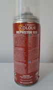 Warhammer Blood Angels, Chaos spray podkład Citadel Colour Mephiston red
