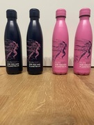 Cztery termosy BWT, Butelki termiczne ze stali nierdzewnej 0,5 l