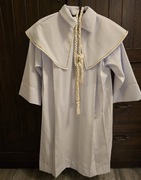 Alba dziewczęca 116 plus torebka 2 wianki jeden nowy jak nowa