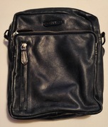 OCHNIK torba/ listonoszka męska w kolorze czarnym