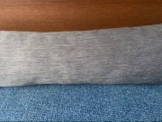 Piękny szary wałek 80 cm pod drzwi okno do ozdoby