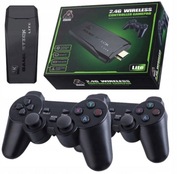 KONSOLA RETRO HDMI TV + 2 PADY 20000 GIER EMULATOR PS1 USB FULL HD