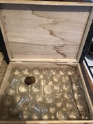 Bańki próżniowe szklane 50szt 