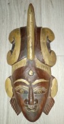 STARA DREWNIANA MASKA