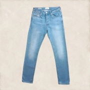 Jack & Jones spodnie męskie jeansowe slim straight Tim 3034