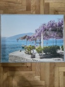 Obraz na drewnianej ramie 80x60