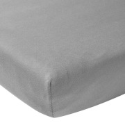 Prześcieradło szare dziecięce 50x90cm Meyco Baby
