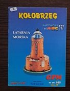 KARTONOWE mini ABC 5/1997 - KOŁOBRZEG LATARNIA MORSKA