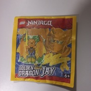 LEGO Ninjago Golden Dragon Jay njo755 892302 Paper Bag