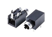 Gniazdo słuchawkowe PJ-210B, stereo ze stykiem rozłącznym, 2,5mm