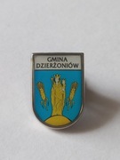 Herb gmina Dzierżoniów przypinka pin odznaka wpinka