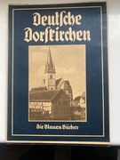 Deutsche Dorfkirchen Die Blauen Bucher - Siegfried Scharfe