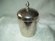 STYLOWY POJEMNIK NA PRZYBORY KOSMETYCZNE ZE STALI SZLACHETNEJ