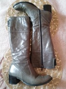 Kozaki damskie skórzane 25,5cm KATI