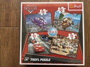 Trefl puzzle Auta 4w1