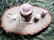 Świecznik drewniany brzoza tea light impregnowany