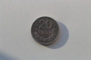 Moneta 20 groszy 1981