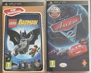 Dwie gry - Auta 2, Batman na PSP