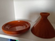 Tajin z Maroka o średnicy 22 cm 