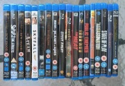 Zestaw 18 filmów Blu-Ray (m.in. Iron-Man, Skyfall, Geneza Planety małp) ENG