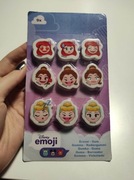 Gumki do ścierania princess księżniczki emoji