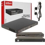 Switch zarządzany 16xPoE 2xGB 2xSFP RACK DAHUA V3