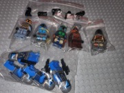 LEGO Star Wars – 9 figurek (Mandalorianie + różne postacie) + bronie