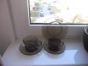 ZESTAW na KAWĘ i HERBATĘ + CIASTO  z duralexu 6x