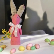 Ozdoby i dekoracje wielkanocne, zajaczek