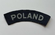 Naszywka lotnicza POLAND - bardzo rzadka