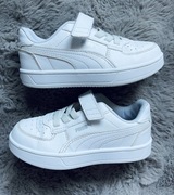 Sneakersy adidaski chłopięce dziewczęce unisex Puma białe na rzepy 31/19,5