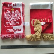 ZESTAW Szal KIBICA szalik klubowy Polska Arsenal