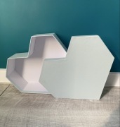 Pudełko w kształcie serca 30x30x10 cm