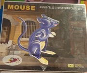 Mysz drewniana do złożenia