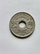 Francja 25 centimes 1921