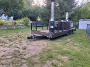 balia mobilna dębowa