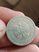 Sprzedam monete 1 zloty 1957 rok