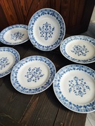 Talerze deserowe wzór cebulowy