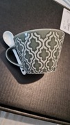 LENE BJERRE Abella ceramiczny kubek z łyżeczką  NOWY