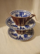 Filiżanki kolekcjonerskie chińska porcelana 